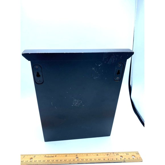 French Savon Des Gentils Bebes Small Wooden Shelf With Tile Display and Metal H - Picture 7 of 8